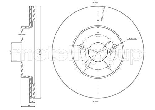 TRUSTING Piduriketas DF409