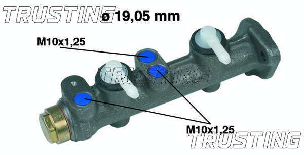 TRUSTING Главный тормозной цилиндр PF004