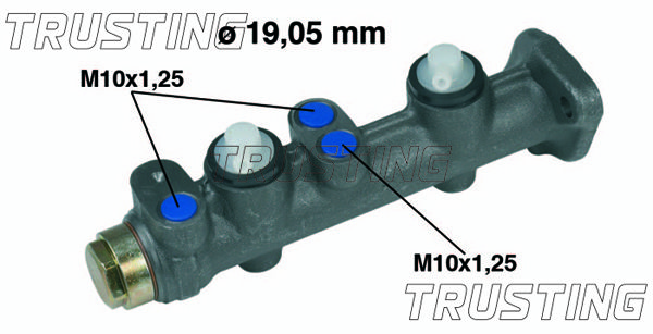 TRUSTING Главный тормозной цилиндр PF045