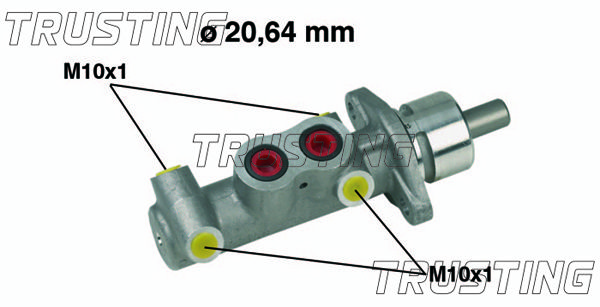 TRUSTING Главный тормозной цилиндр PF235