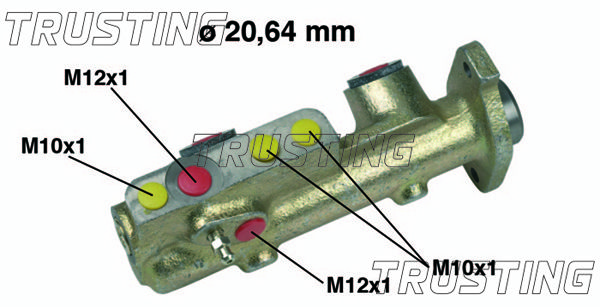 TRUSTING Главный тормозной цилиндр PF295