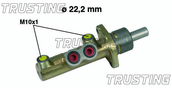 TRUSTING Главный тормозной цилиндр PF385