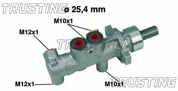 TRUSTING Главный тормозной цилиндр PF502