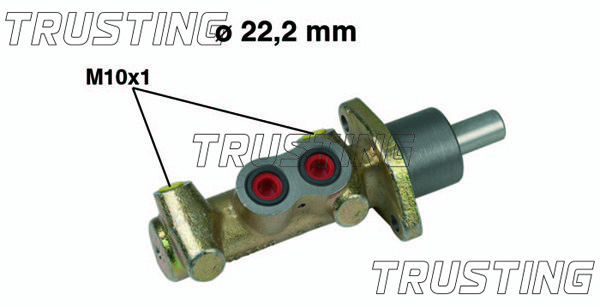 TRUSTING Главный тормозной цилиндр PF532