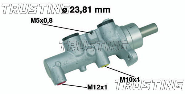 TRUSTING Главный тормозной цилиндр PF537