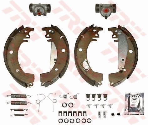 TRW Piduriklotside komplekt BK1024