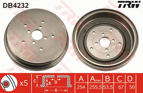 TRW Piduritrummel DB4232