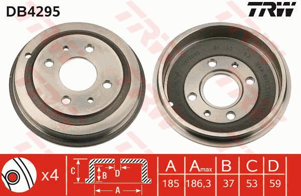 TRW Piduritrummel DB4295