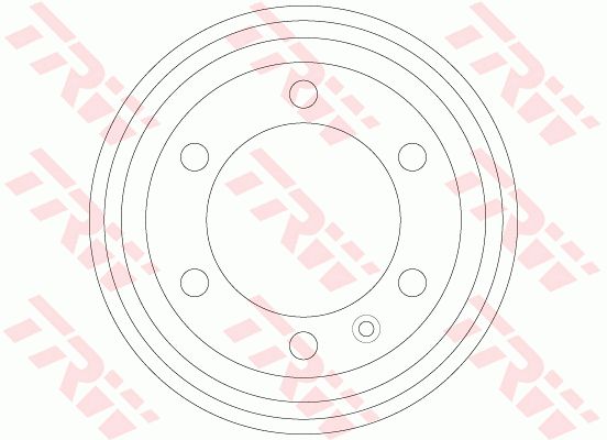 TRW Тормозной барабан DB4397