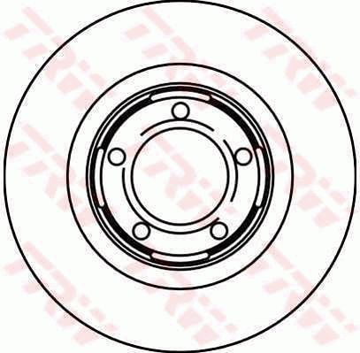TRW Тормозной диск DF1733