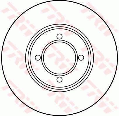 TRW Тормозной диск DF1905