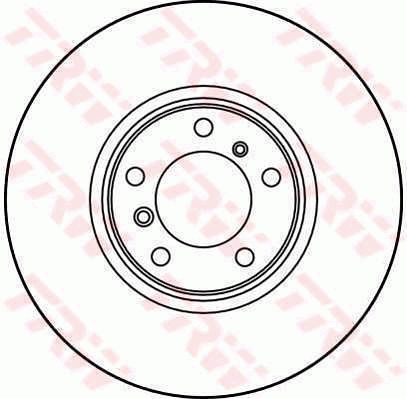 TRW Тормозной диск DF2770
