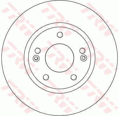 TRW Тормозной диск DF4408