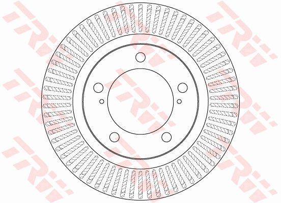 TRW Тормозной диск DF6239S