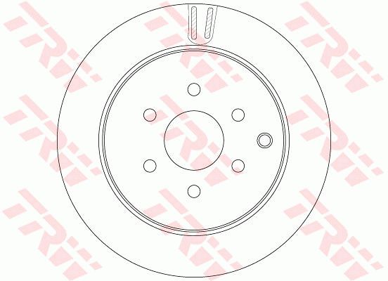 TRW Тормозной диск DF6289