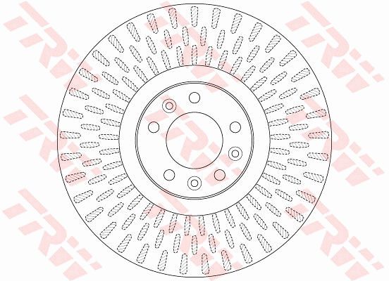 TRW Тормозной диск DF6427S