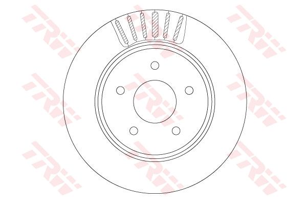 TRW Piduriketas DF6789