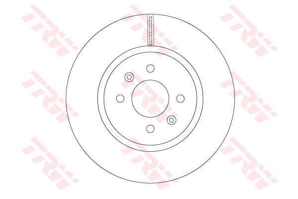 TRW Тормозной диск DF6842