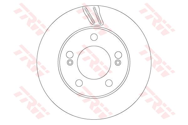 TRW Piduriketas DF6876