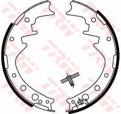 TRW Piduriklotside komplekt GS8170