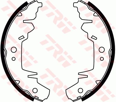 TRW Piduriklotside komplekt GS8775