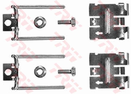 TRW Lisakomplekt, ketaspiduriklotsid PFK55