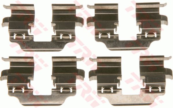 TRW Комплектующие, колодки дискового тормоза PFK610