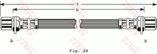 TRW Pidurivoolik PHA111