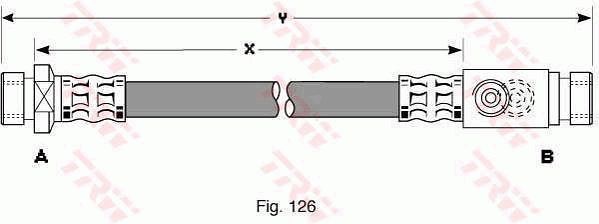 TRW Pidurivoolik PHA281