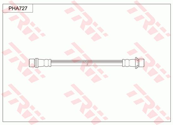 TRW Тормозной шланг PHA727