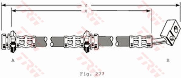 TRW Pidurivoolik PHD159