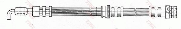 TRW Тормозной шланг PHD423