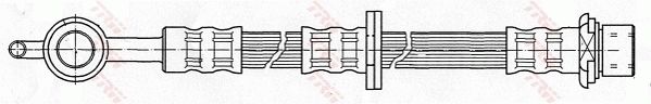 TRW Pidurivoolik PHD501