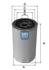 UFI Масляный фильтр 23.185.00