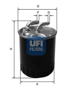 UFI Kütusefilter 24.077.00