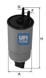UFI Kütusefilter 24.110.00