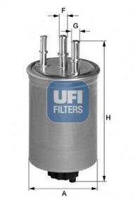 UFI Топливный фильтр 24.115.00