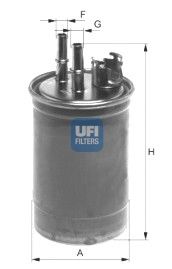 UFI Kütusefilter 24.409.00