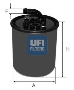 UFI Топливный фильтр 24.416.00
