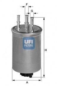 UFI Топливный фильтр 24.445.00