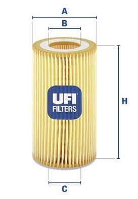 UFI Масляный фильтр 25.003.00