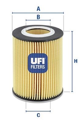 UFI Масляный фильтр 25.004.00