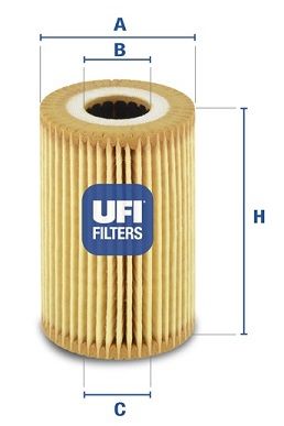 UFI Масляный фильтр 25.014.00