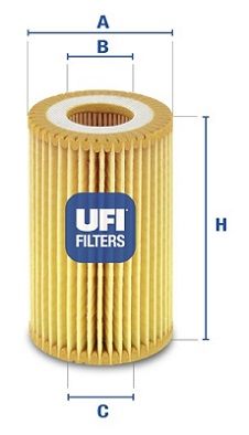 UFI Масляный фильтр 25.022.00