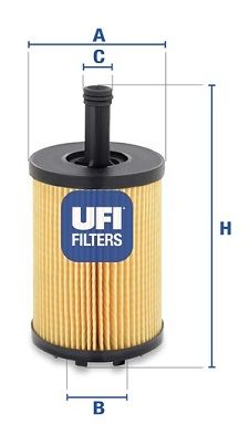 UFI Масляный фильтр 25.023.00