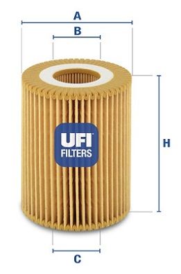 UFI Масляный фильтр 25.027.00