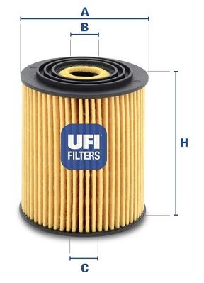 UFI Масляный фильтр 25.034.00