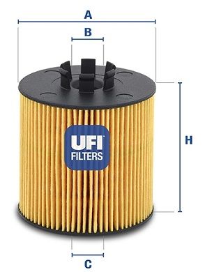 UFI Масляный фильтр 25.047.00