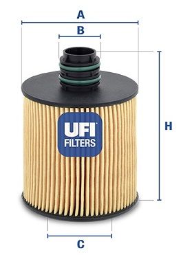 UFI Масляный фильтр 25.083.00
