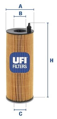 UFI Масляный фильтр 25.084.00